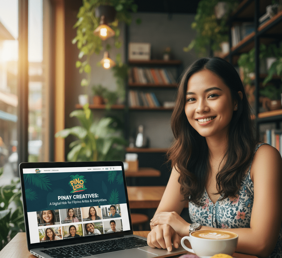 User looking at adult search engine on computer