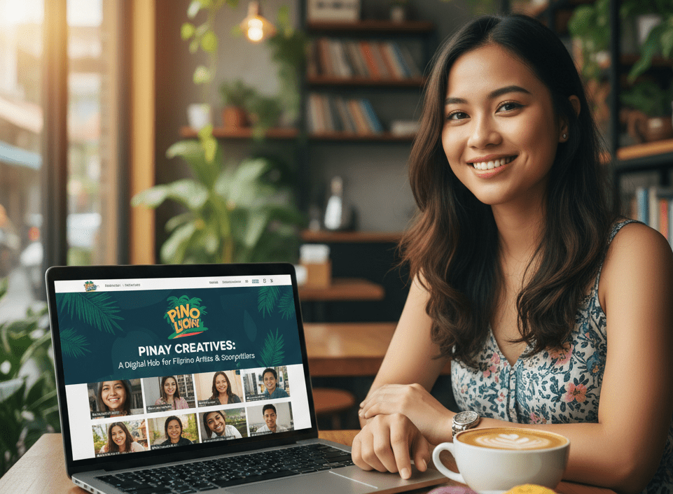 User looking at adult search engine on computer